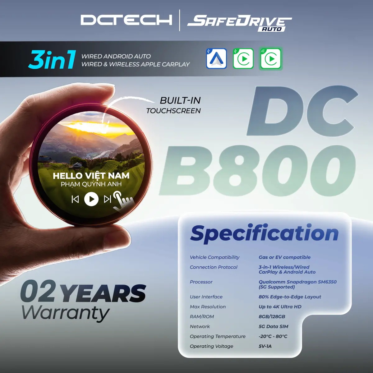 DCTECH B800 Android Box
