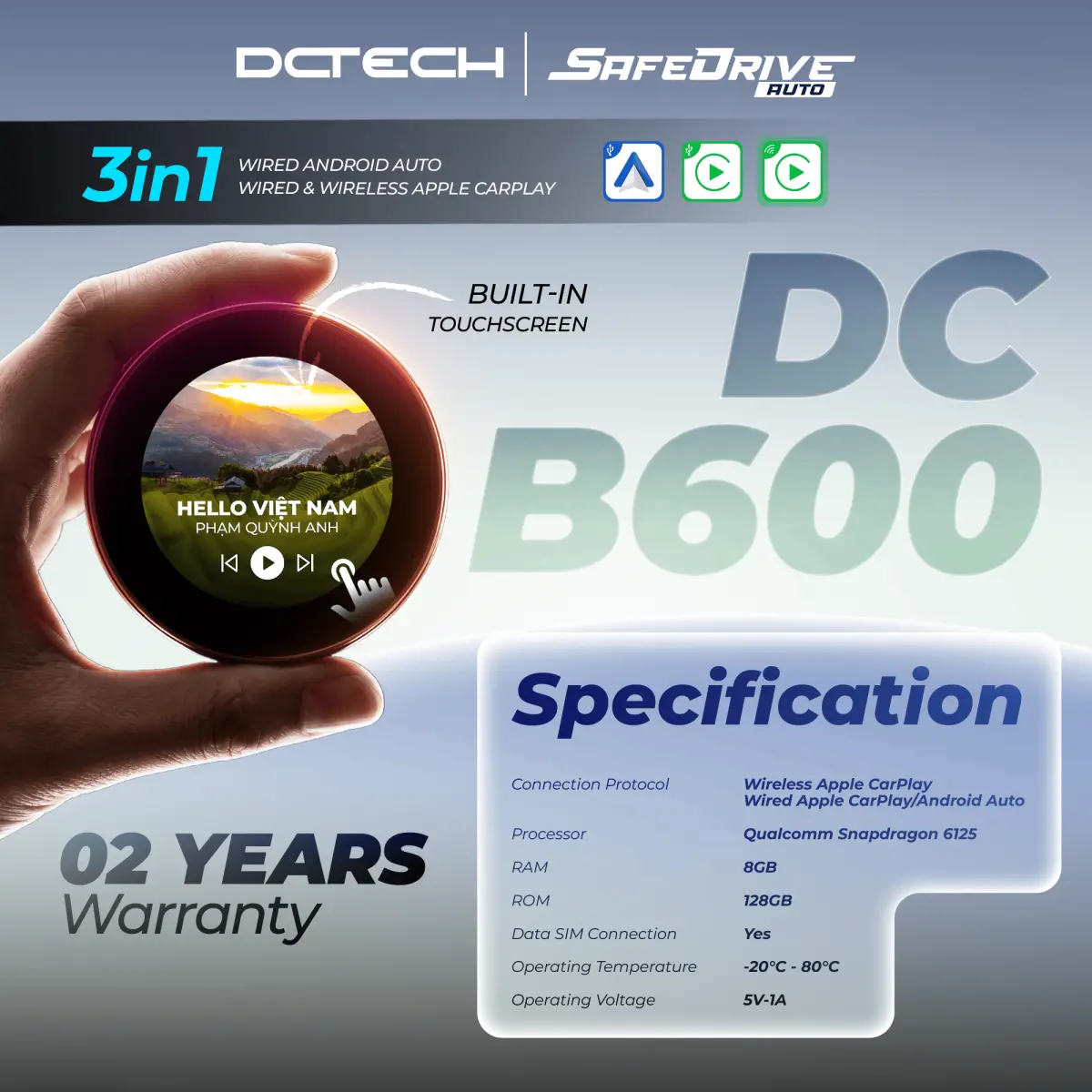 DCTECH B600 Android Box